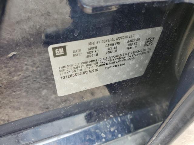 2017 CHEVROLET MALIBU LS 1G1ZB5ST4HF276916