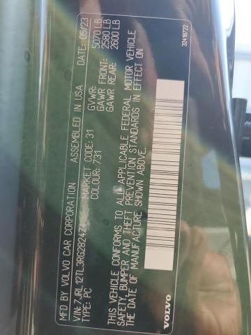 2024 VOLVO S60 PLUS 7JRL12TL3RG282474