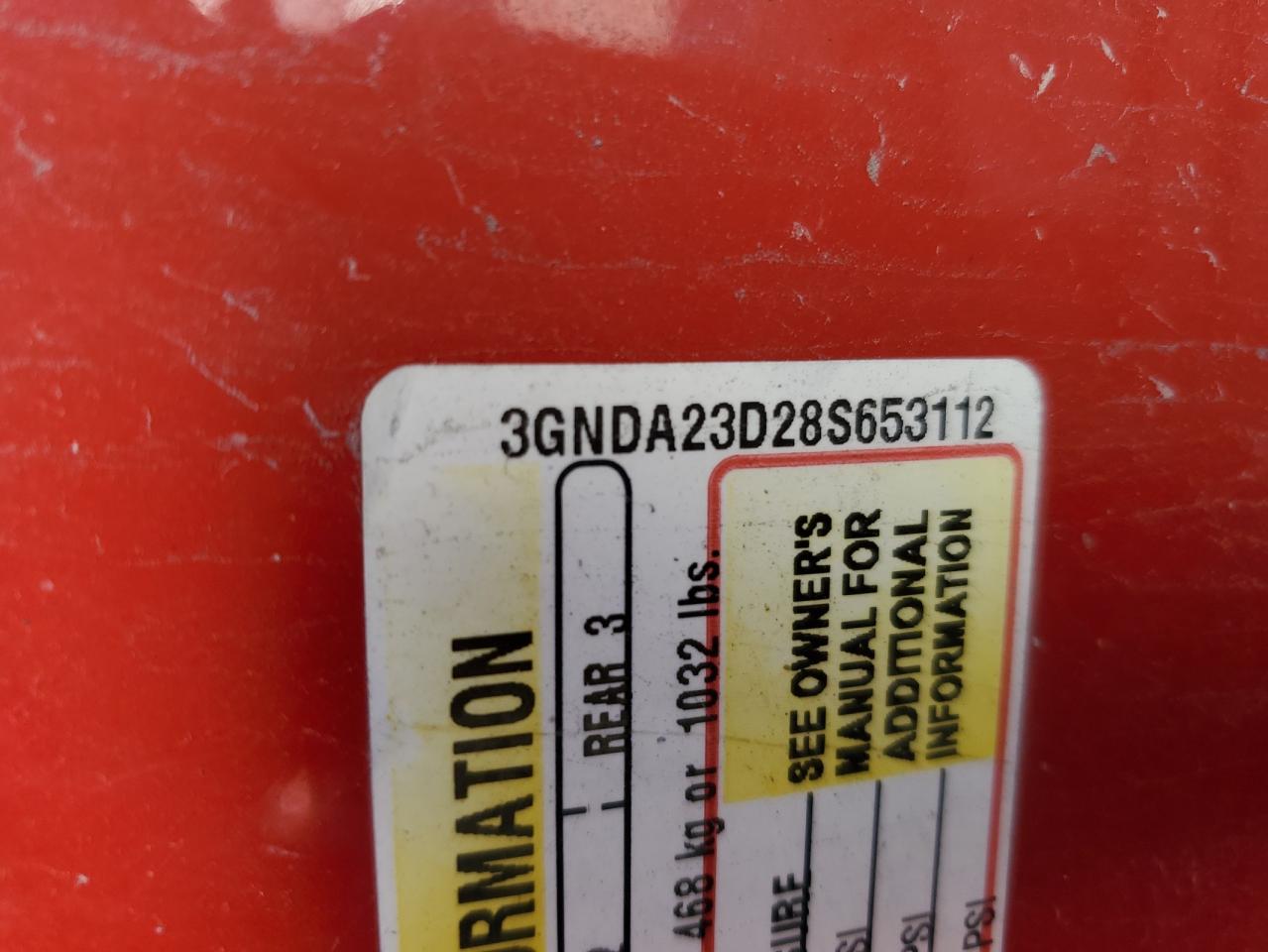 Lot #3255552011 2008 CHEVROLET HHR LT