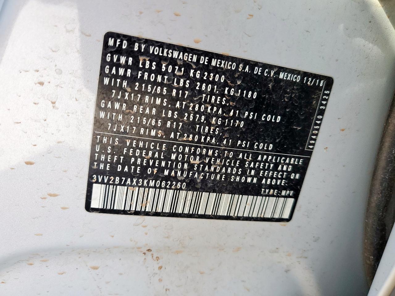 VOLKSWAGEN TIGUAN SE