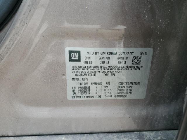 2015 BUICK ENCORE CONVENIENCE - KL4CJBSB9FB075159