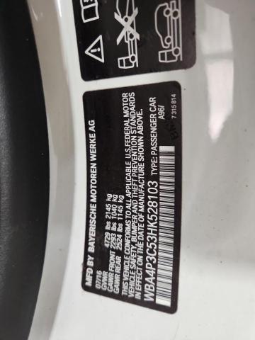 2017 BMW 440XI WBA4P3C53HK528103