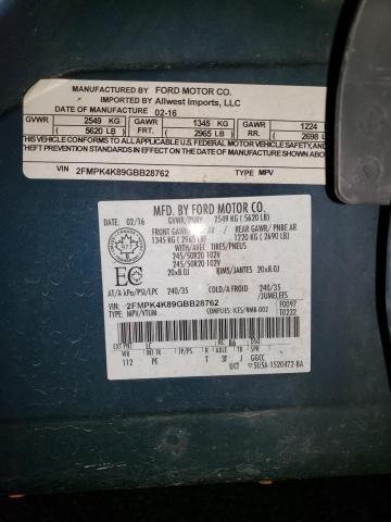 2016 FORD EDGE TITAN #3303789449