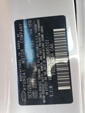 2024 HYUNDAI ELANTRA SEL - KMHLM4DG7RU685101