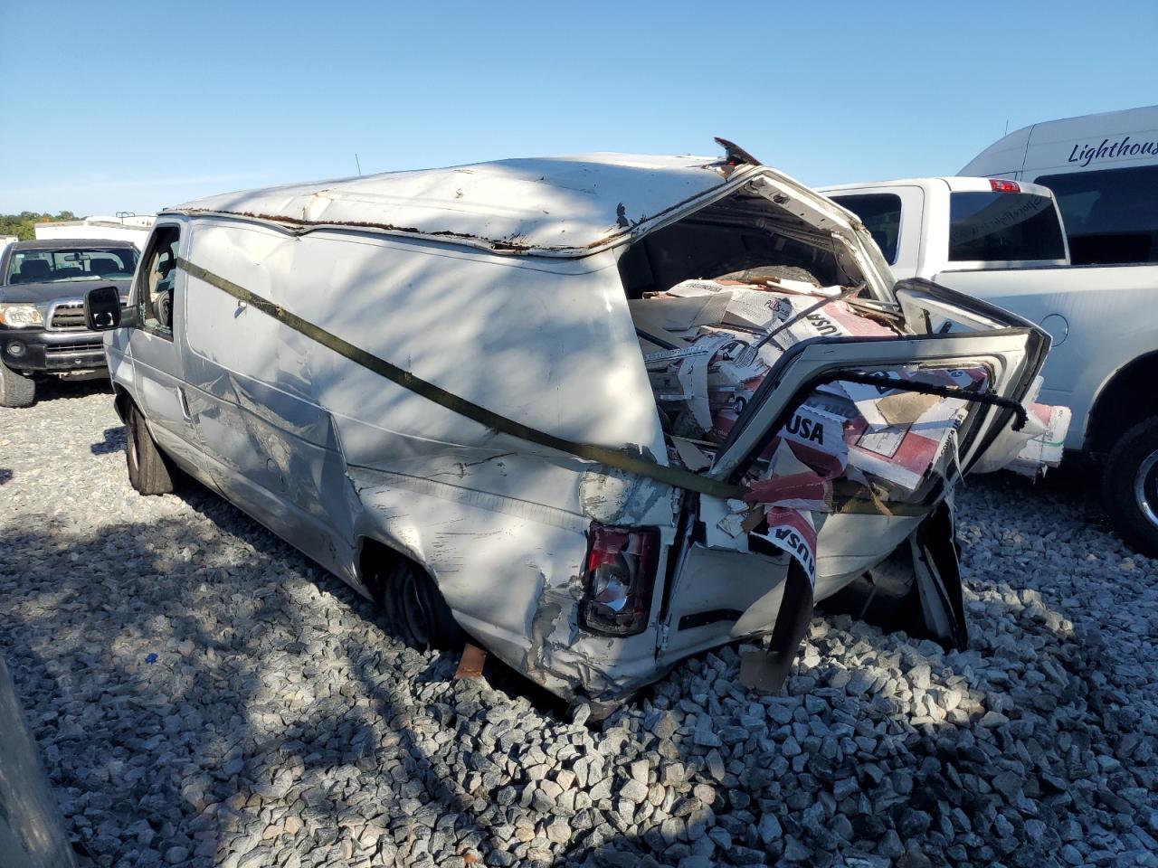 Lot #3309593565 2007 FORD ECONOLINE CARGO E-25