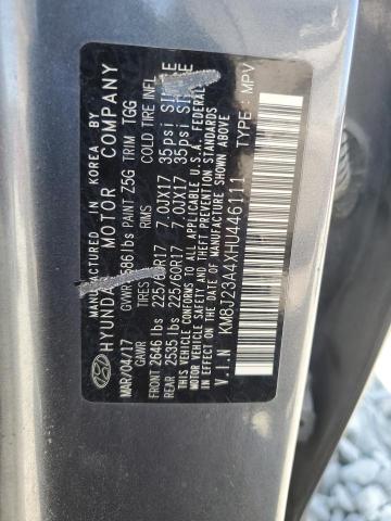 2017 HYUNDAI TUCSON SE KM8J23A4XHU446111