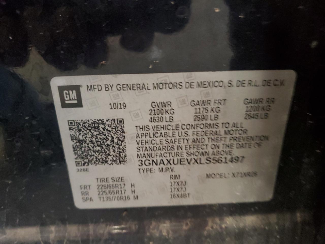 CHEVROLET EQUINOX LT