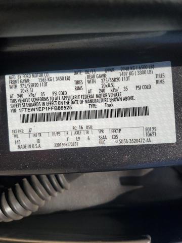 2015 FORD F150 SUPER 1FTEW1EP1FFB86525