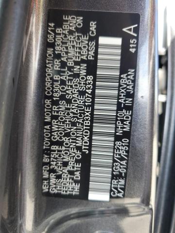 2014 TOYOTA PRIUS C - JTDKDTB3XE1074338