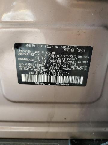 2014 SUBARU FORESTER 2 - JF2SJAJC7EH447584