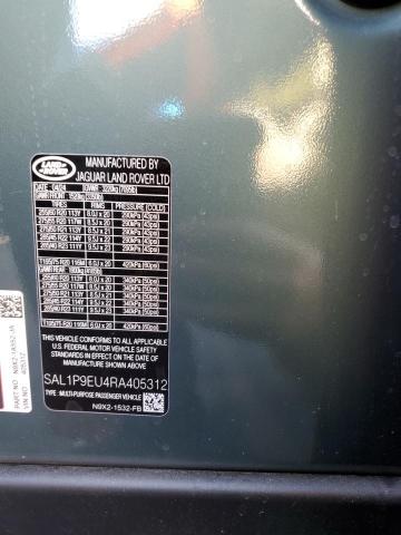 2024 LAND ROVER RANGE ROVER SPORT SE SAL1P9EU4RA405312