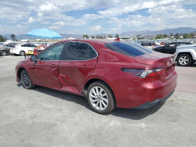 2022 Toyota Camry Le red null gas 4T1C11AK2NU054430 photo #3