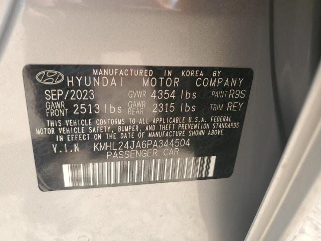 2023 HYUNDAI SONATA SE KMHL24JA6PA344504