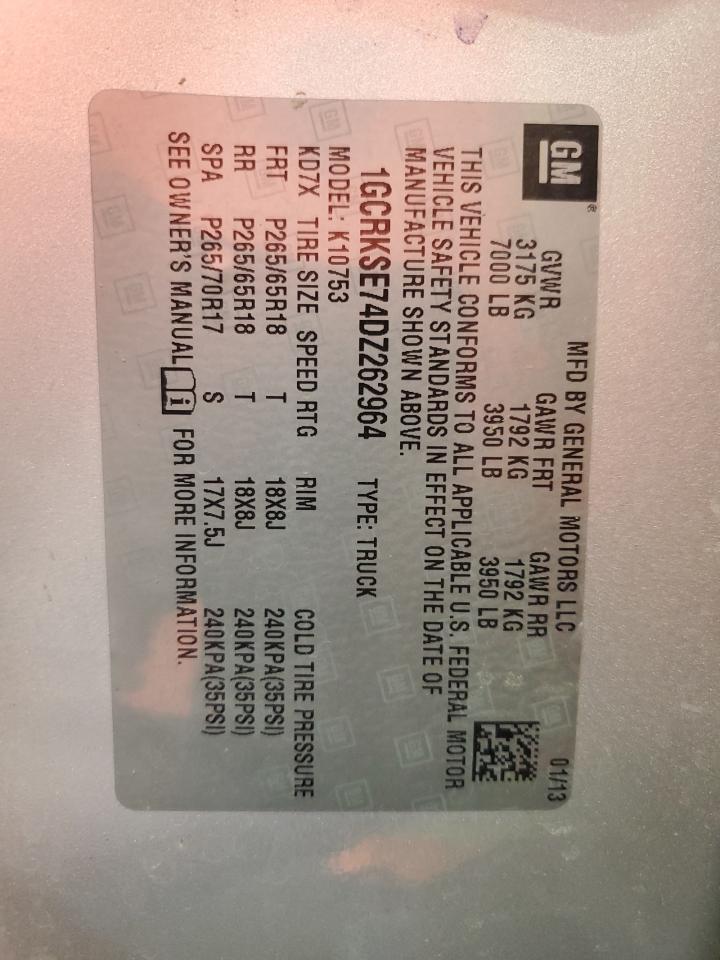 CHEVROLET SILVERADO K1500 LT