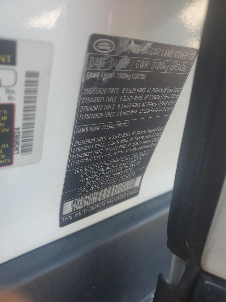 LAND ROVER RANGE ROVER SC