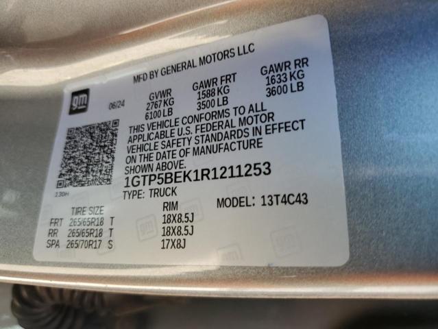 2024 GMC CANYON ELE - 1GTP5BEK1R1211253