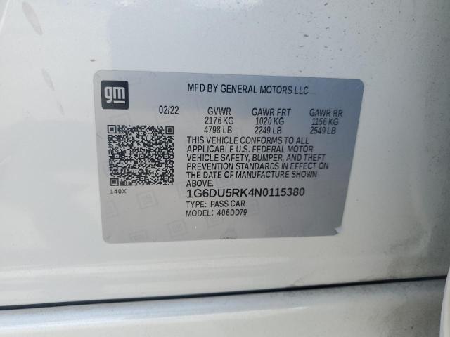 2022 CADILLAC CT5 SPORT 1G6DU5RK4N0115380