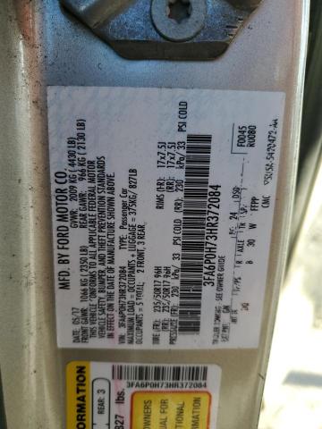 2017 FORD FUSION SE 3FA6P0H73HR372084