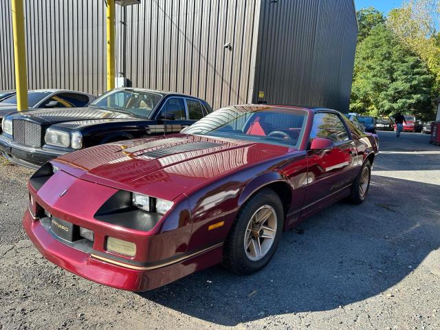 CHEVROLET CAMARO 1988 burgundy coupe gas 1G1FP21F1JL138014 photo #3