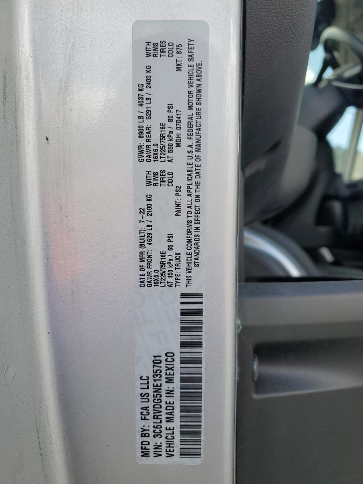 RAM PROMASTER 2500 HIGH