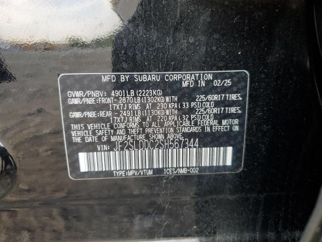 2025 SUBARU FORESTER P JF2SLDDC2SH567344