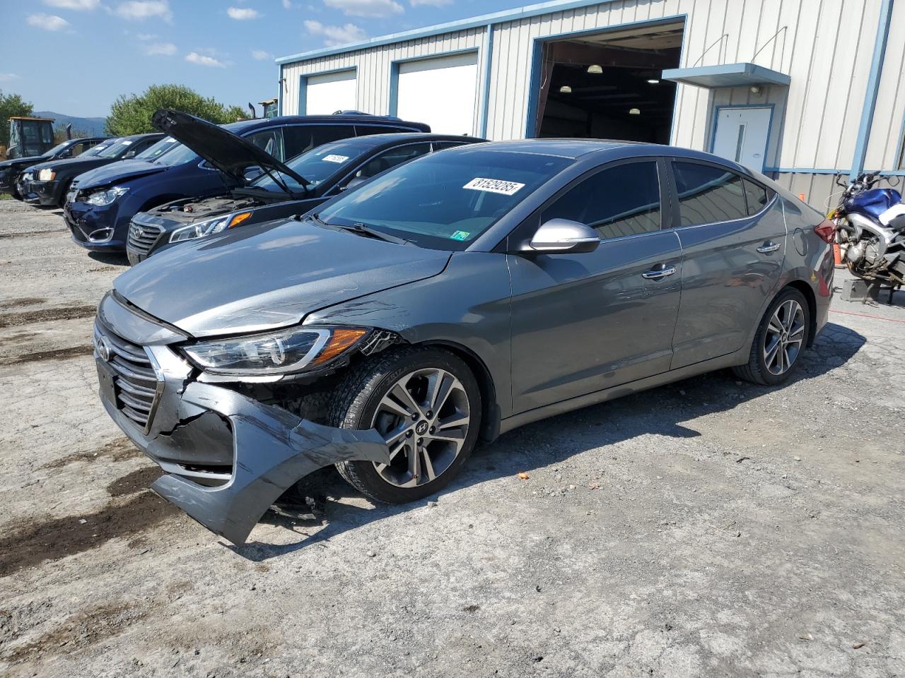 Lot #3285775673 2017 HYUNDAI ELANTRA SE