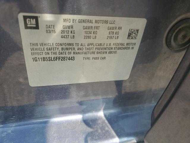 2015 CHEVROLET MALIBU LS - 1G11B5SL6FF287443