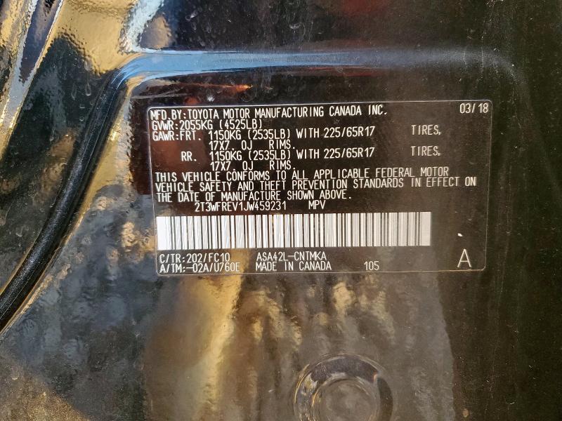 2018 TOYOTA RAV4 ADVENTURE - 2T3WFREV1JW459231