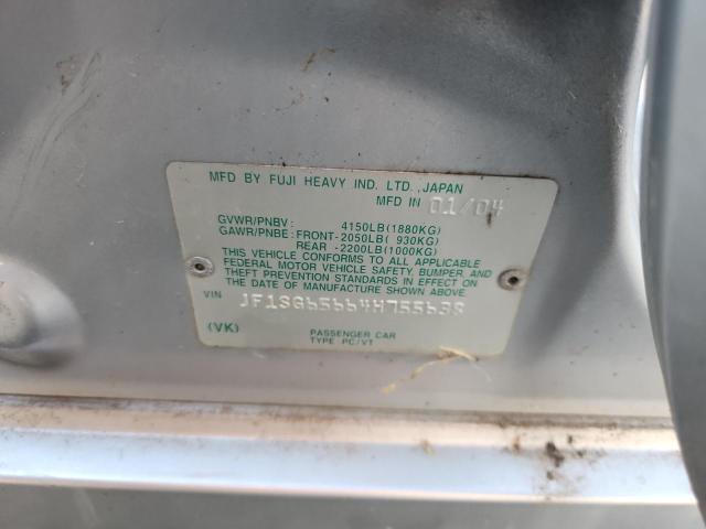 2004 SUBARU FORESTER 2 #3297890771