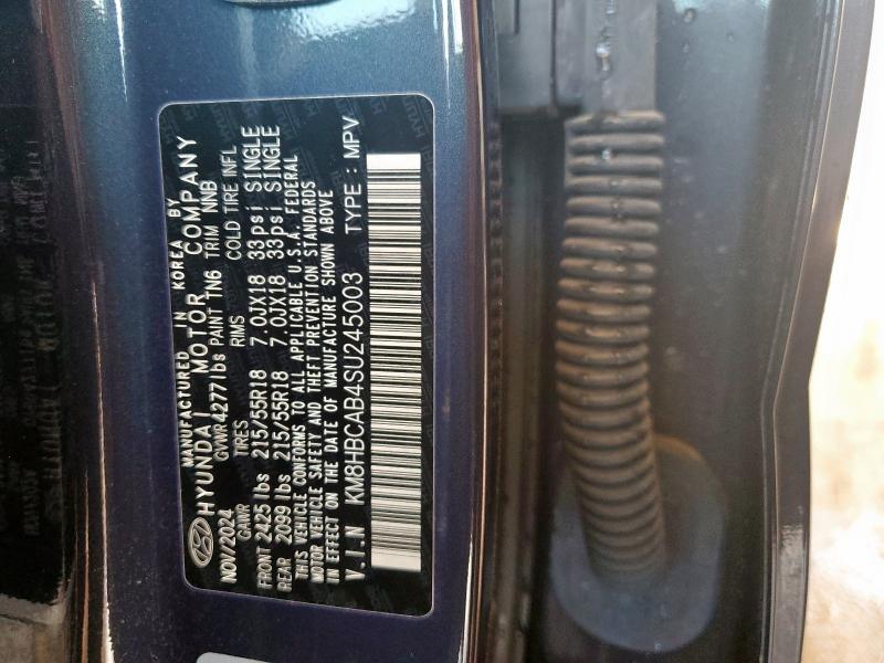 2025 HYUNDAI KONA SEL KM8HBCAB4SU245003