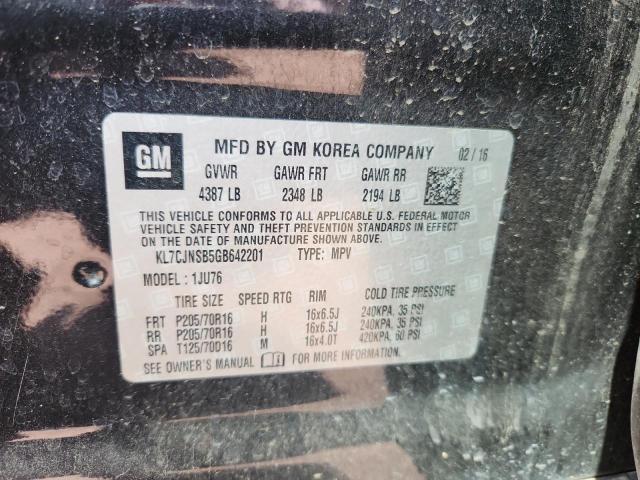 2016 CHEVROLET TRAX LS #3285906567