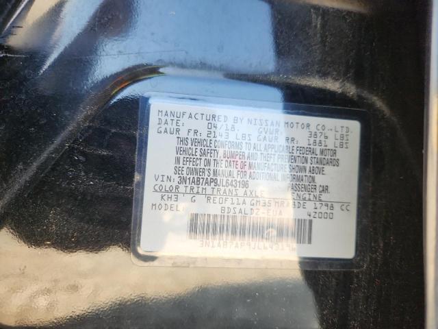 2018 NISSAN SENTRA S 3N1AB7AP9JL643196