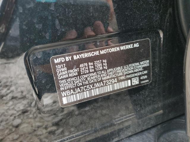 2018 BMW 530 XI WBAJA7C5XJWA73294