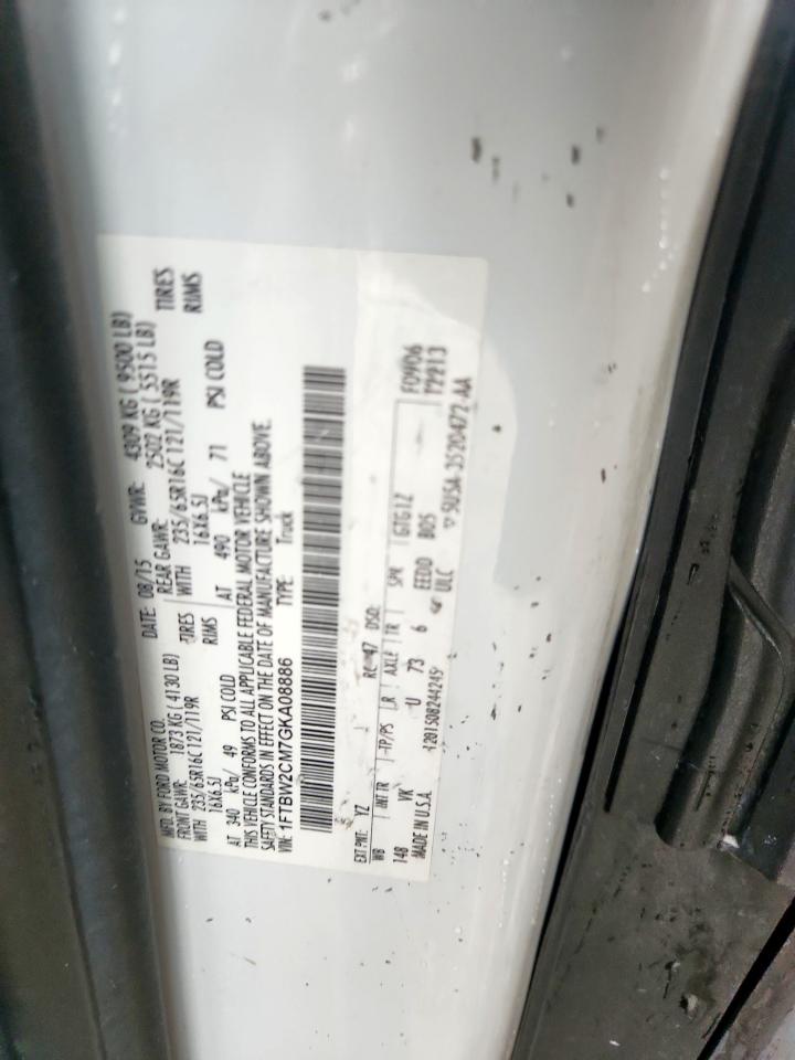 Lot #3310307991 2016 FORD TRANSIT T-