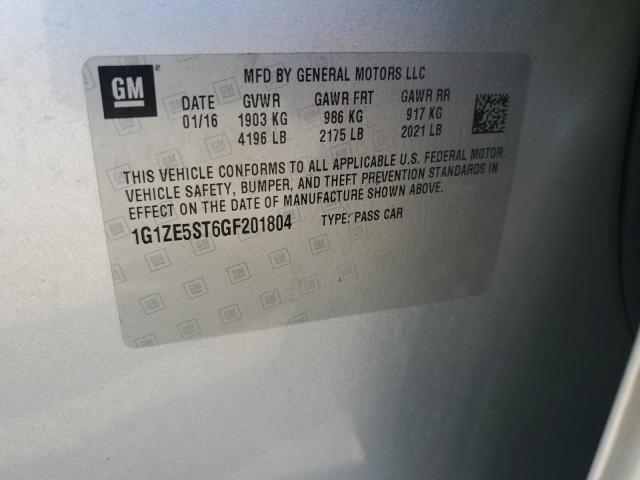 2016 CHEVROLET MALIBU LT - 1G1ZE5ST6GF201804