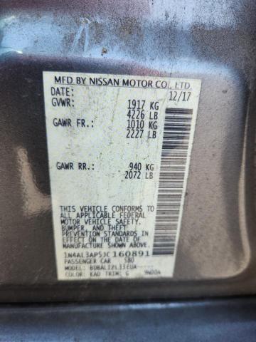 2018 NISSAN ALTIMA 2.5 - 1N4AL3AP5JC160891