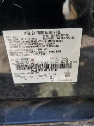 2018 FORD ECOSPORT S MAJ6P1UL5JC163250