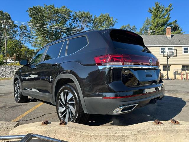 VOLKSWAGEN ATLAS SE 2024 black  gas 1V2HR2CA9RC580772 photo #3