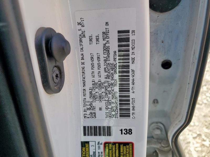 2017 TOYOTA TACOMA DOU - 3TMCZ5AN1HM100773