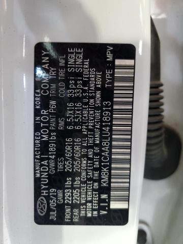 2020 HYUNDAI KONA SE KM8K1CAA8LU418913