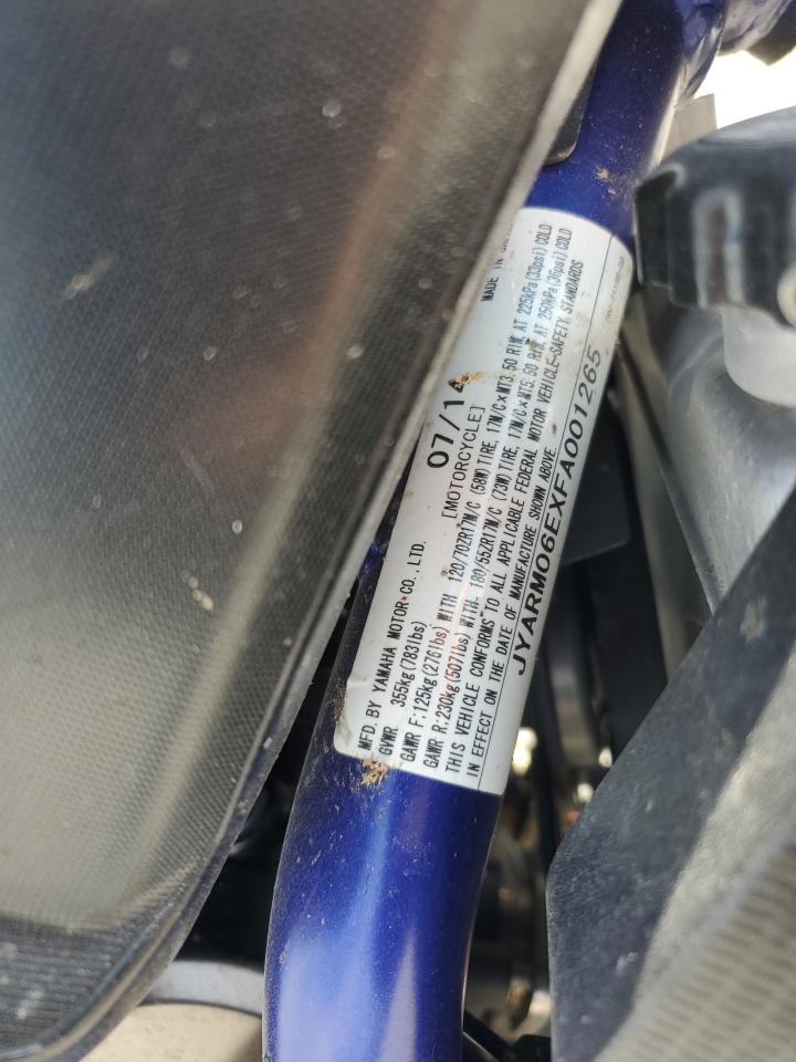 Lot #3256599473 2015 YAMAHA FZ07