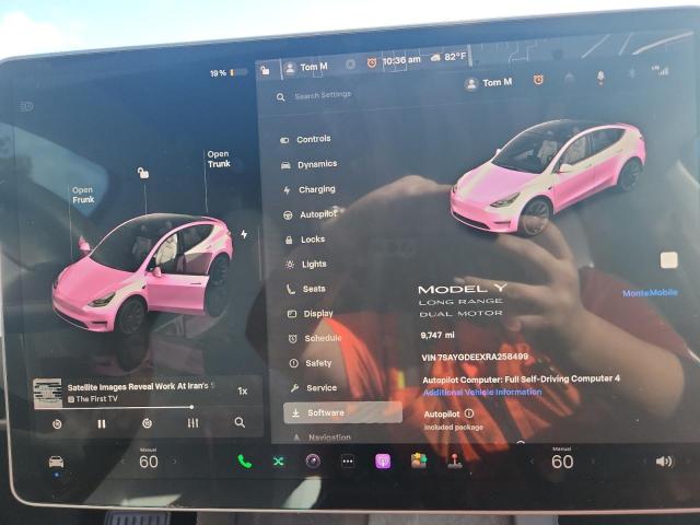 2024 TESLA MODEL Y - 7SAYGDEEXRA258499