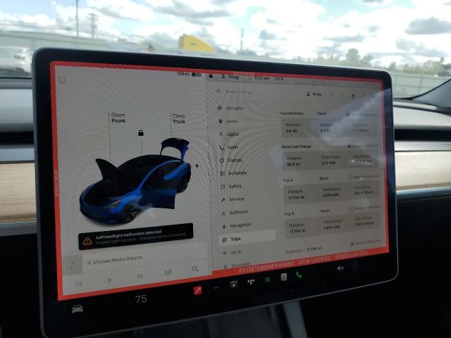 2021 TESLA MODEL 3 5YJ3E1EB2MF044880