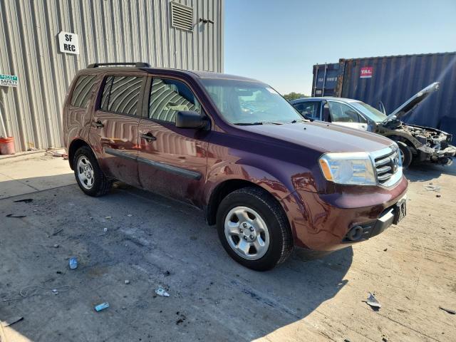 2013 HONDA PILOT LX - 5FNYF4H23DB064877