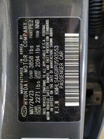 2023 HYUNDAI ELANTRA SE KMHLS4AGXPU593553