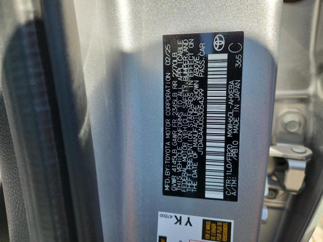 2025 TOYOTA PRIUS LE JTDACAAU0S3054399