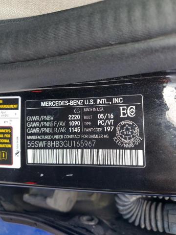 2016 MERCEDES-BENZ C 63 AMG-S 55SWF8HB3GU165967