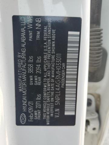 2021 HYUNDAI ELANTRA SE 5NPLL4AG3MH033011