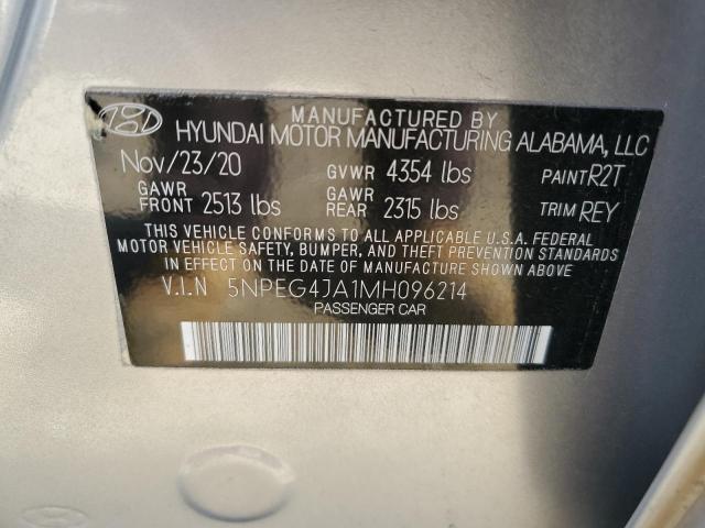 2021 HYUNDAI SONATA SE 5NPEG4JA1MH096214