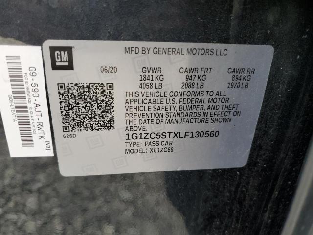 2020 CHEVROLET MALIBU LS 1G1ZC5STXLF130560